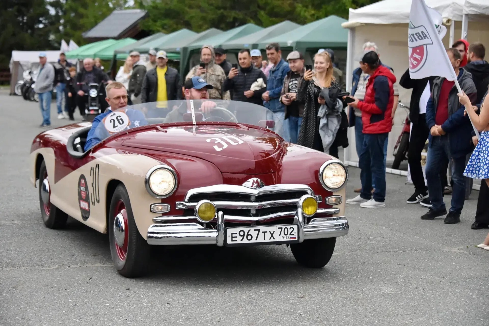 Ретропробег на Свияжcких холмах.